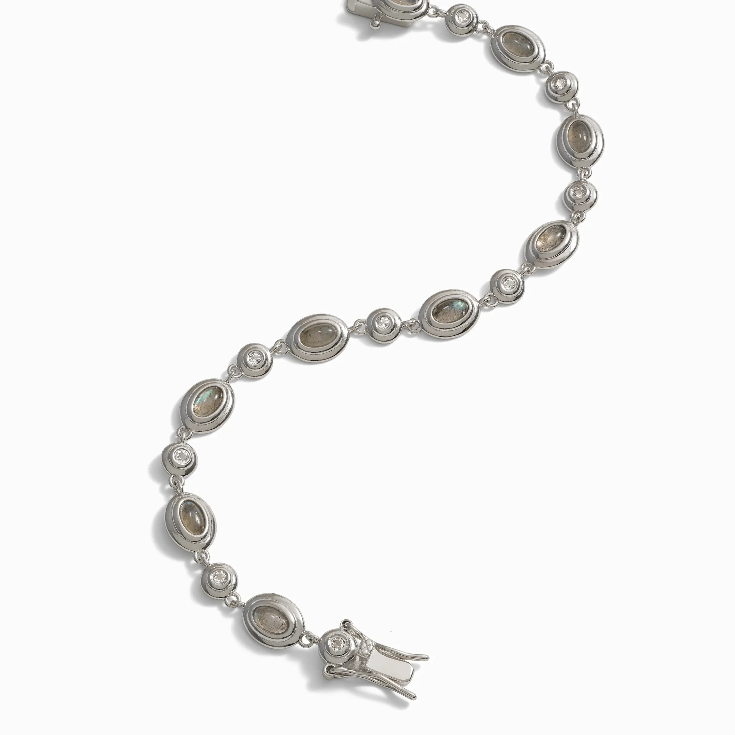 Men's Labradorite Tennis Bracelet