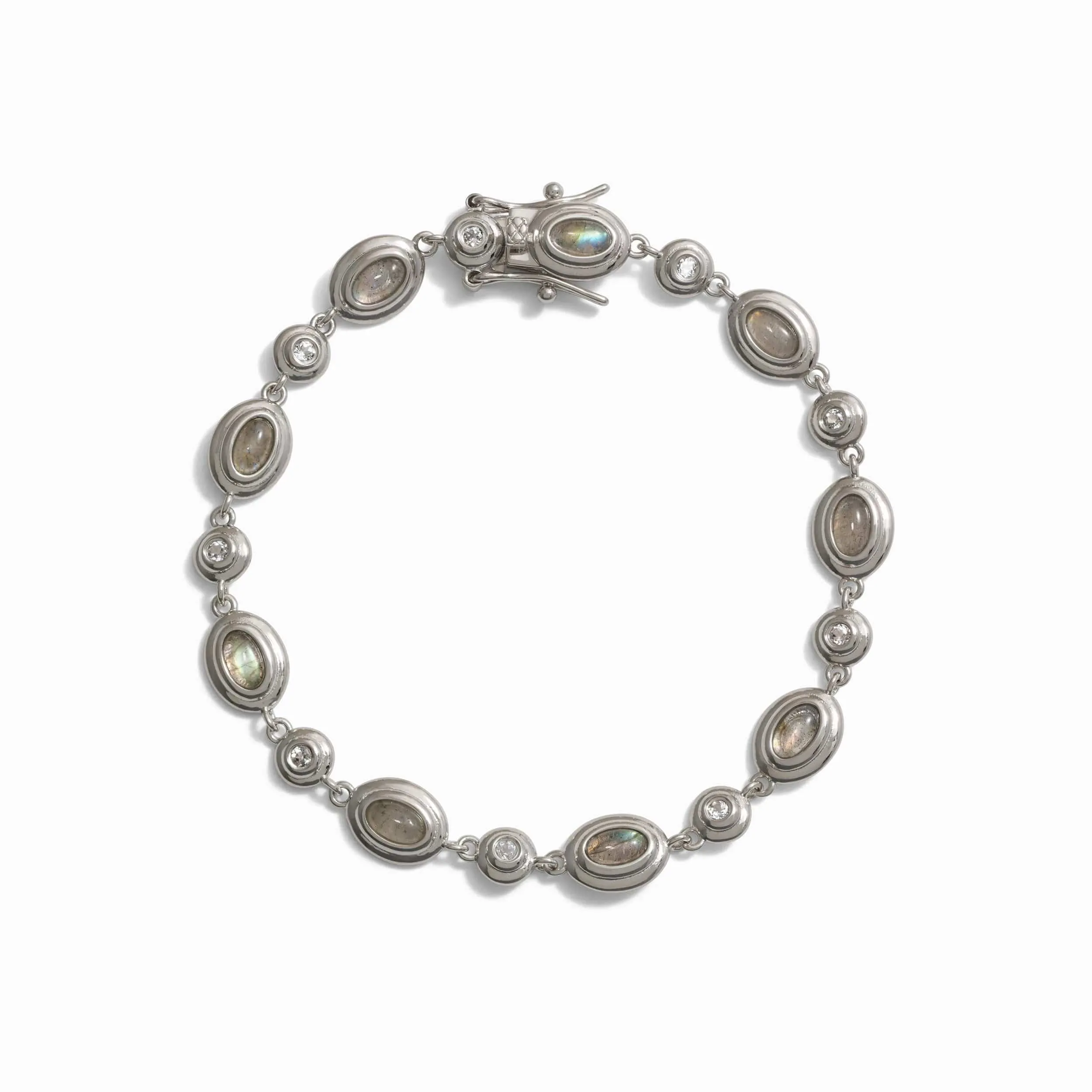 Men's Labradorite Tennis Bracelet