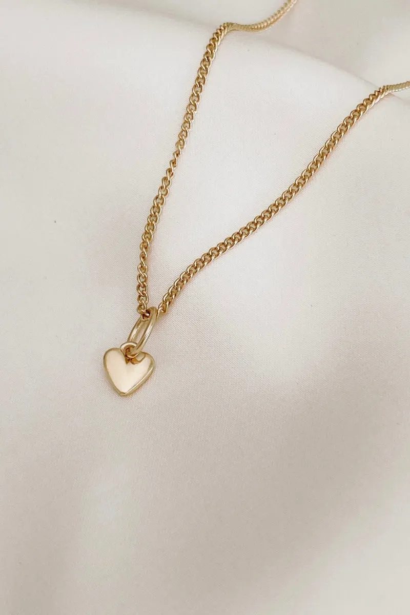 Mini Sweetheart Pendant - 9ct Gold