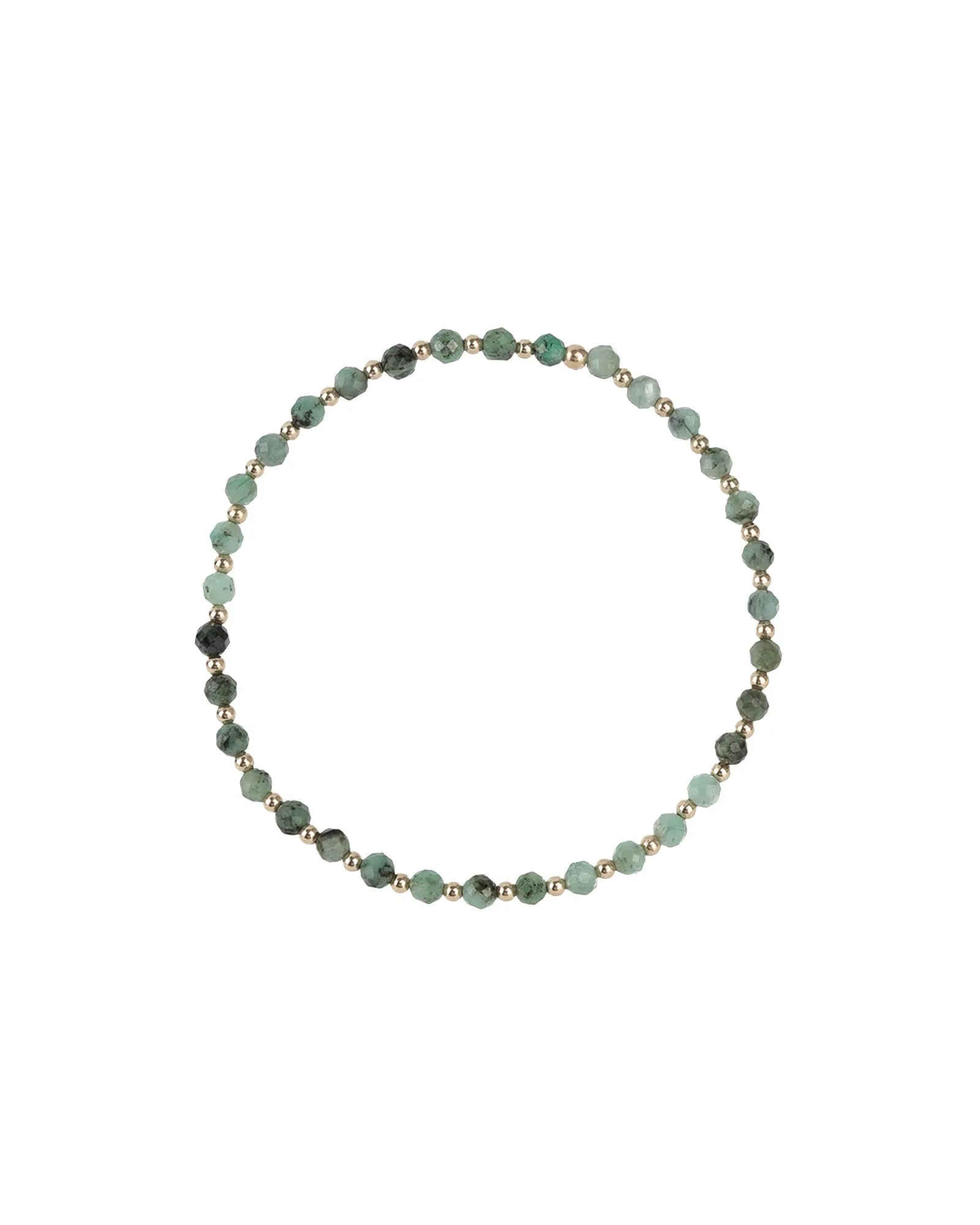 Mixed Beaded Stone Bracelet | 3mm