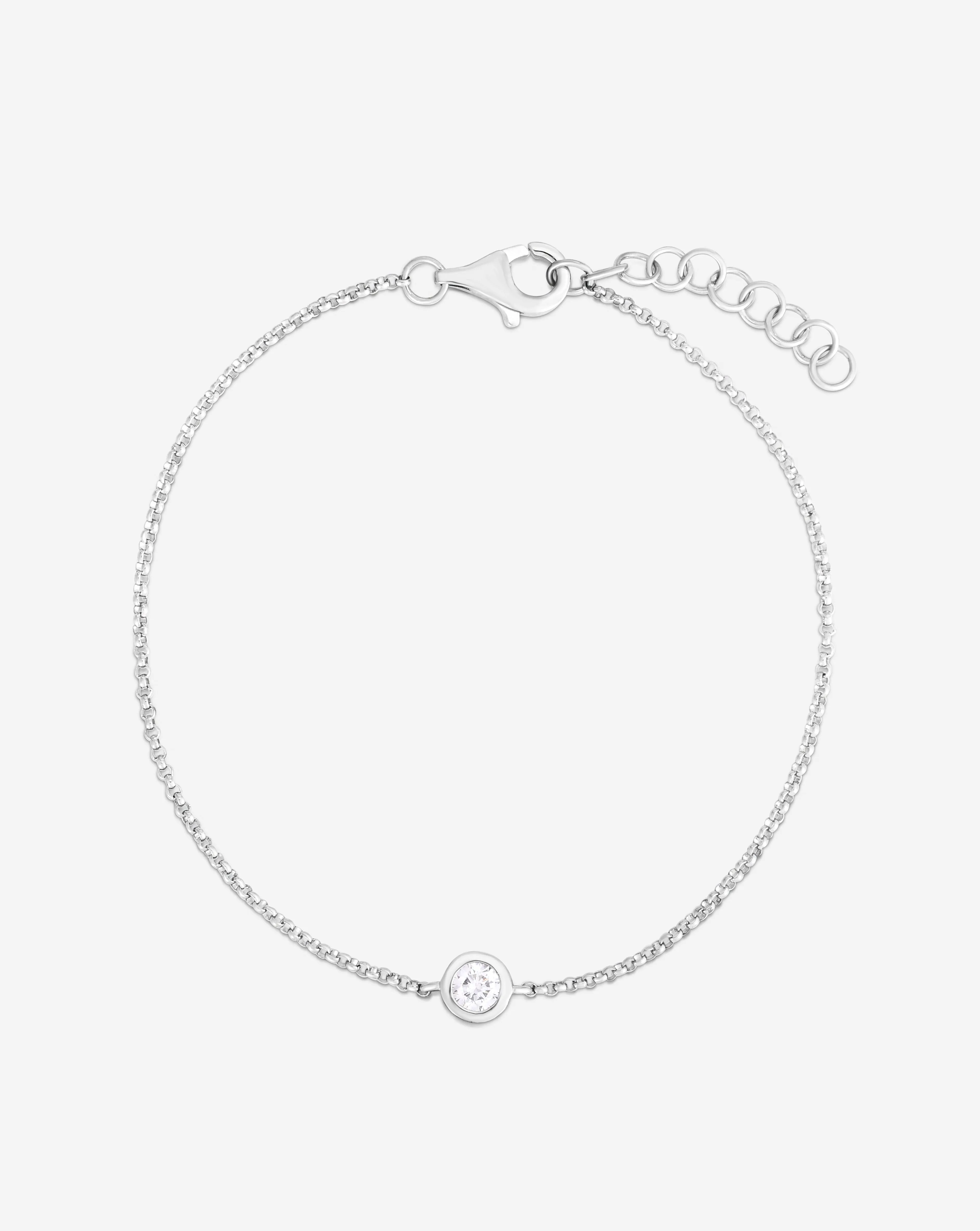 Mixed Shapes Diamond Bracelet