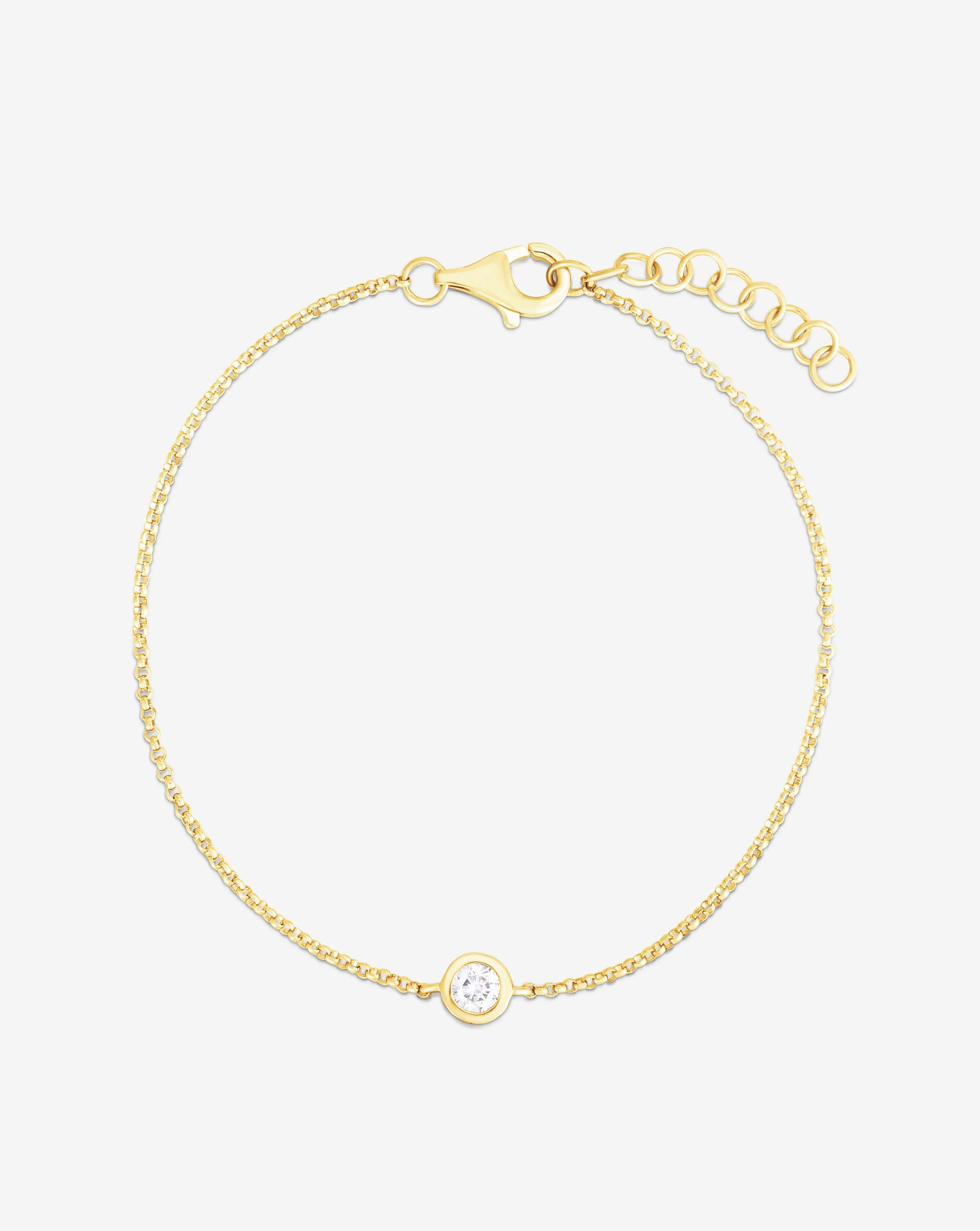 Mixed Shapes Diamond Bracelet