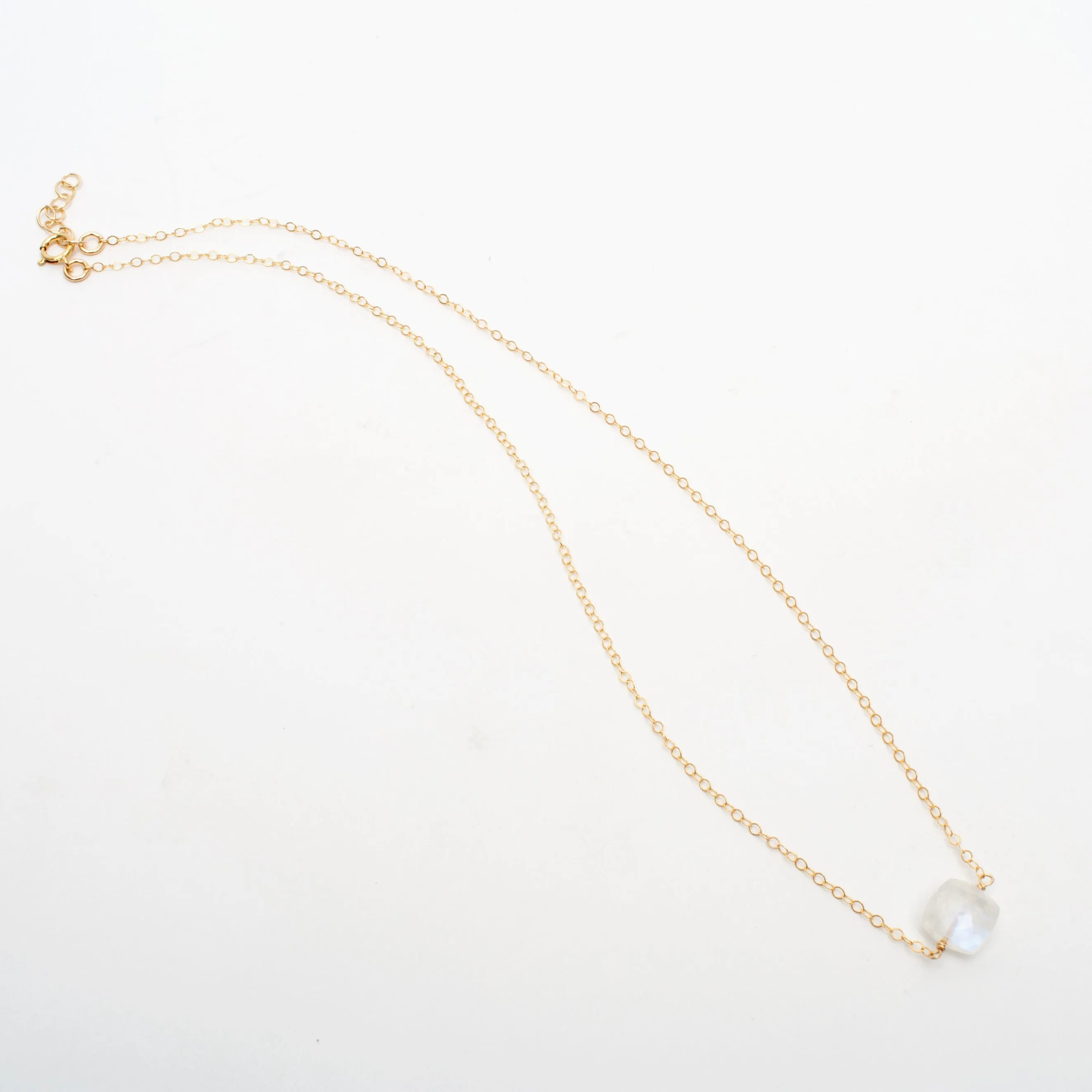 Moonstone "Cushion" Necklace