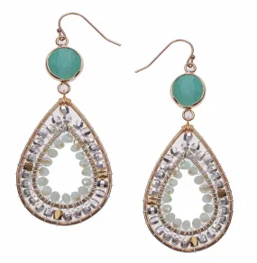 Nakamol Jade Teardrop Earrings