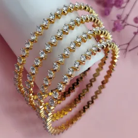 Nasrin Gold Bangle Set