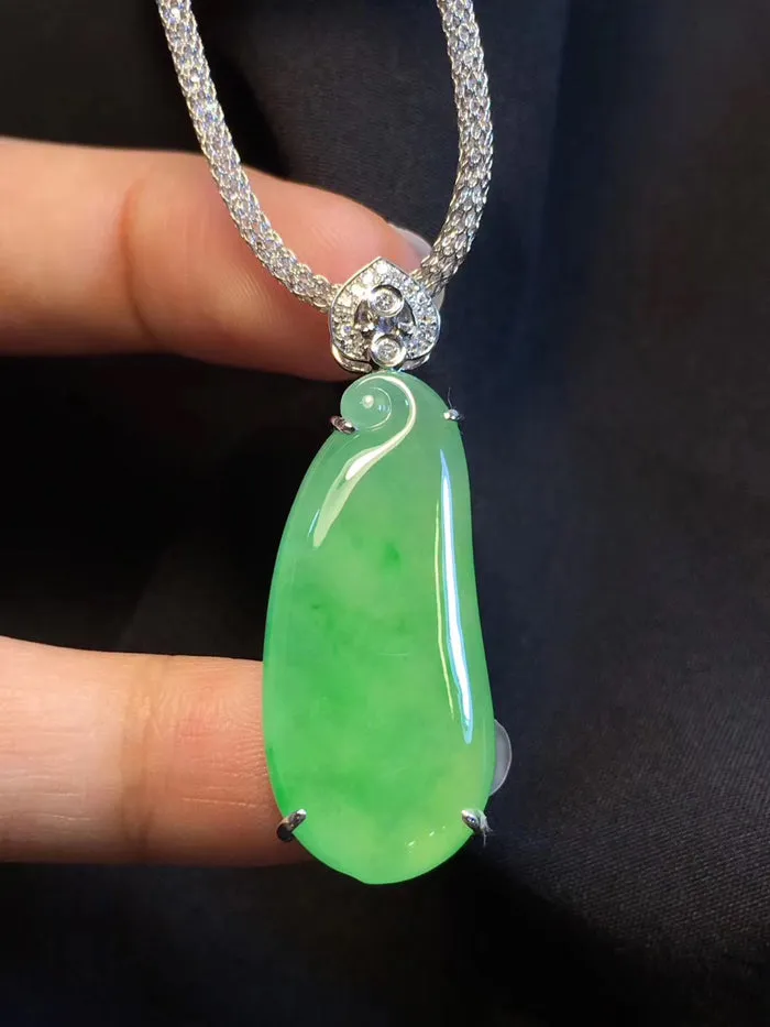 Natural Jade Pendant Jadeite Pendant NPT043