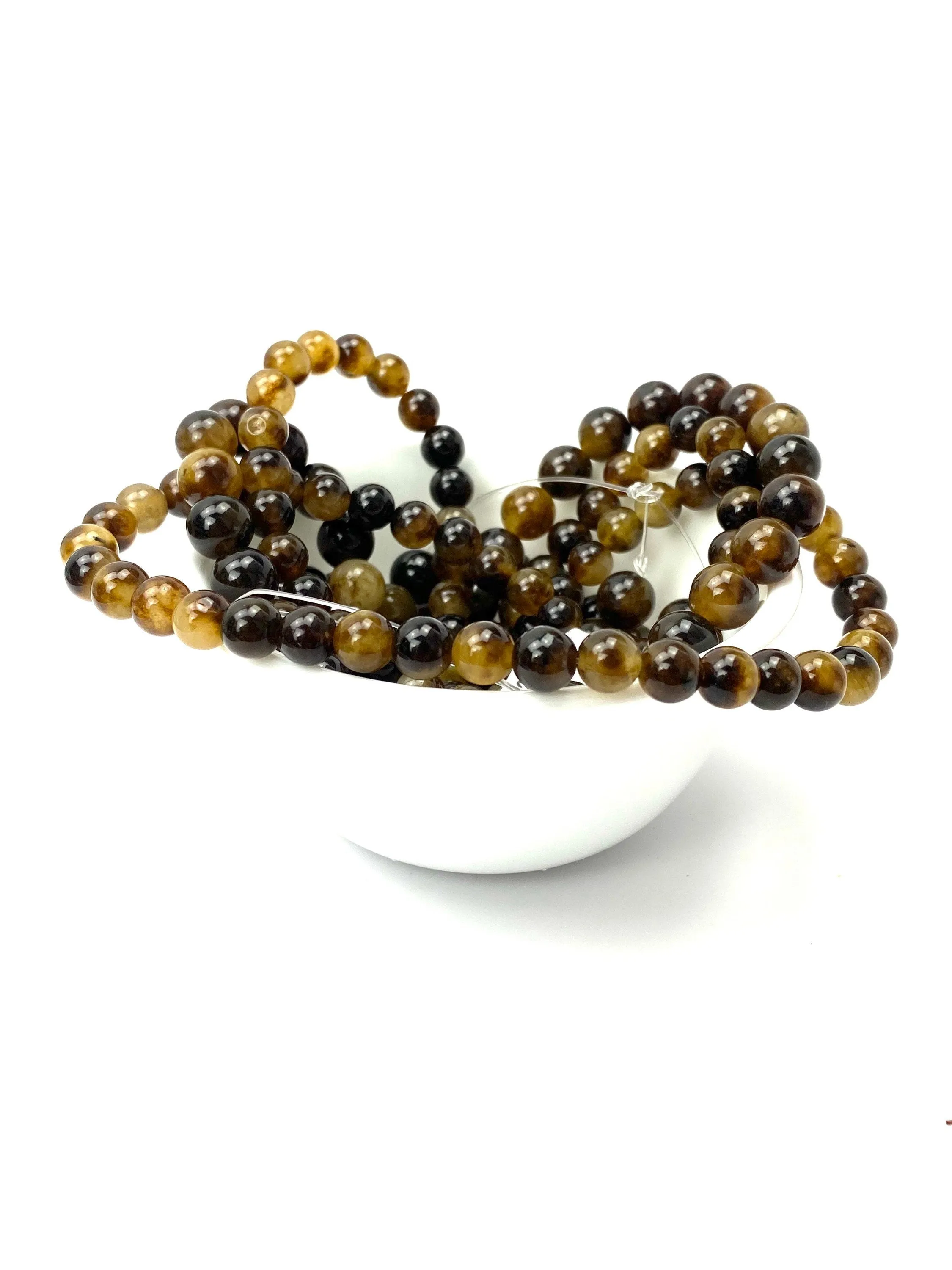 Niko jade bead strand, SKU# B12