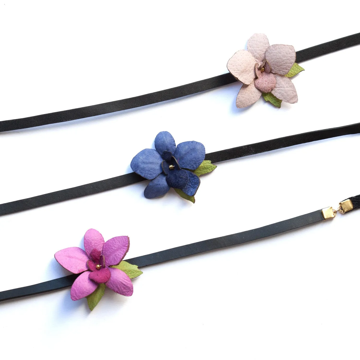 ORCHID . choker