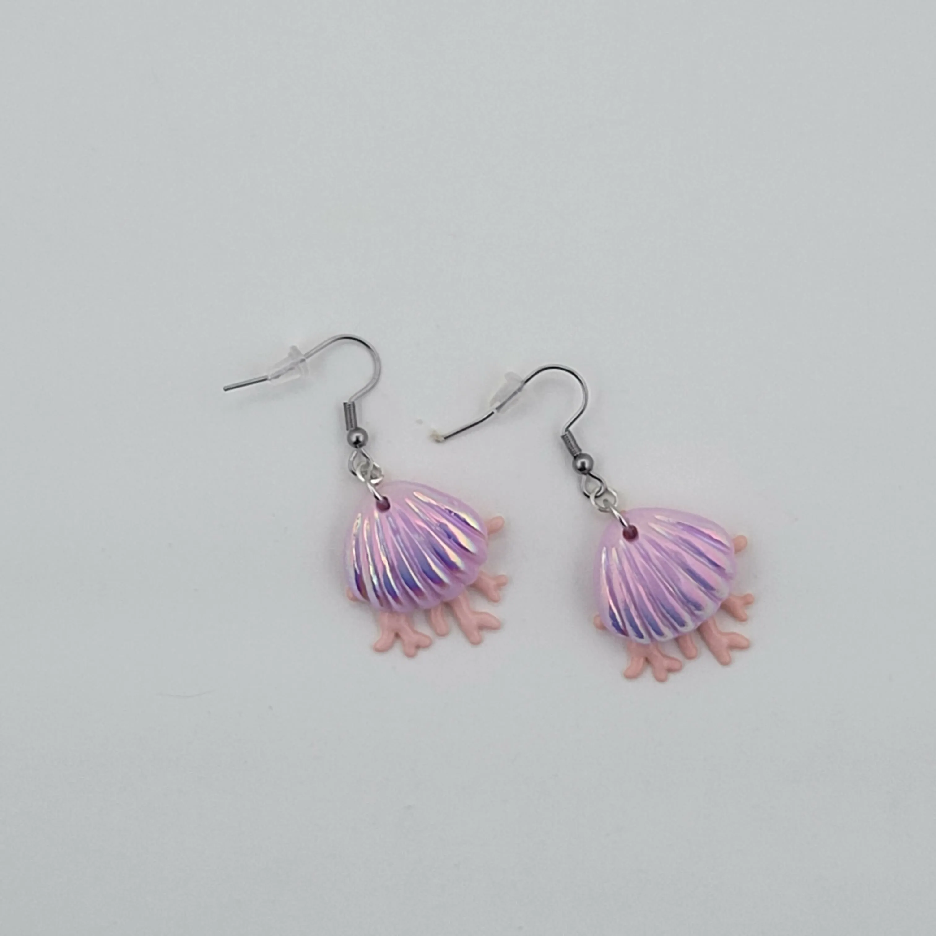 Pastel Seashell Earrings