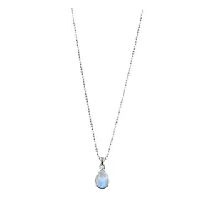 PEAR SHAPED MOONSTONE NECKLACE