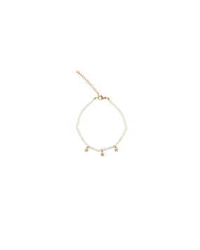 PEARL STAR BRACELET GOLD/PEARL