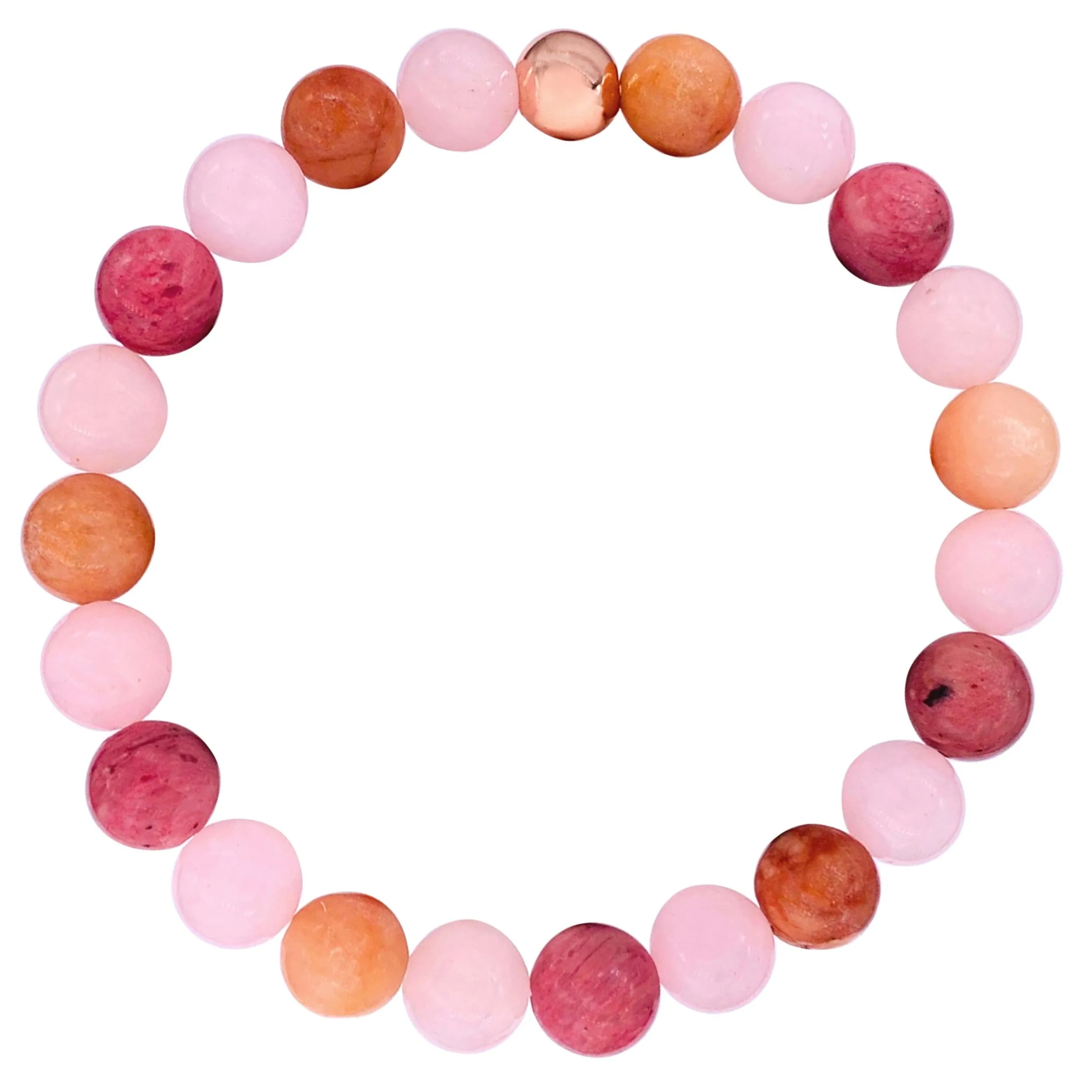 Pink Crystal Love Bracelet