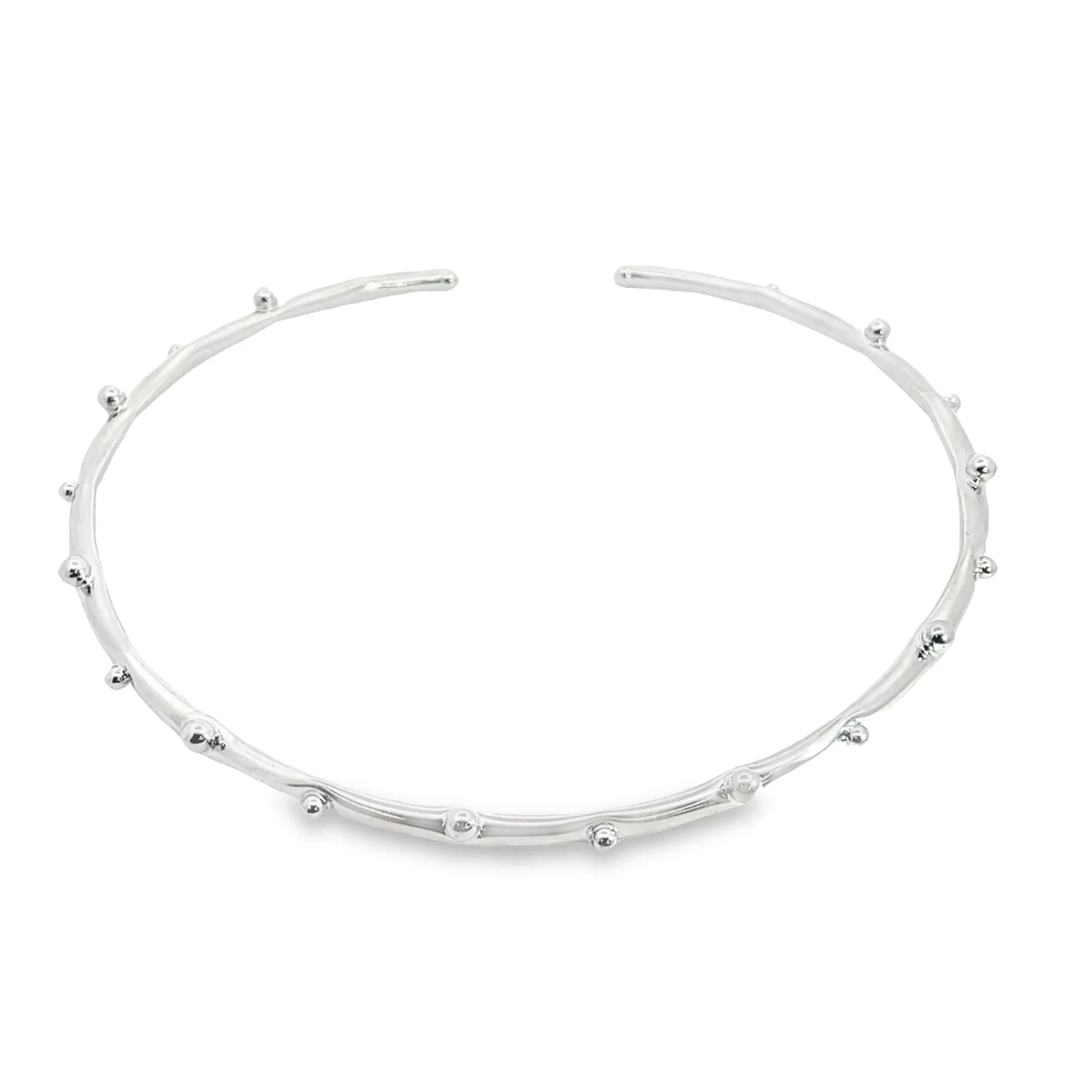 Plain Ball Bead Choker (H210)(B125)