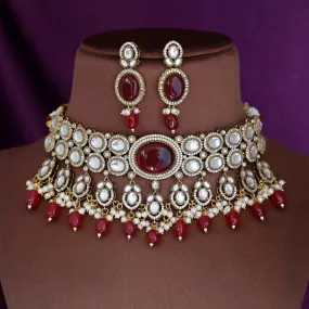 Premium Pratibha Bridal Choker With Earring