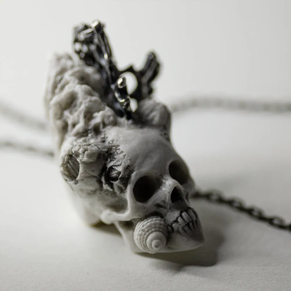 Reef Skull pendant - final sale