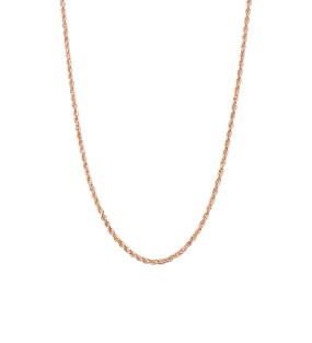 Rope Choker 14-16" (18K Rose Gold Vermeil)