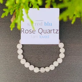 Rose Quartz Bracelet by sacred blu