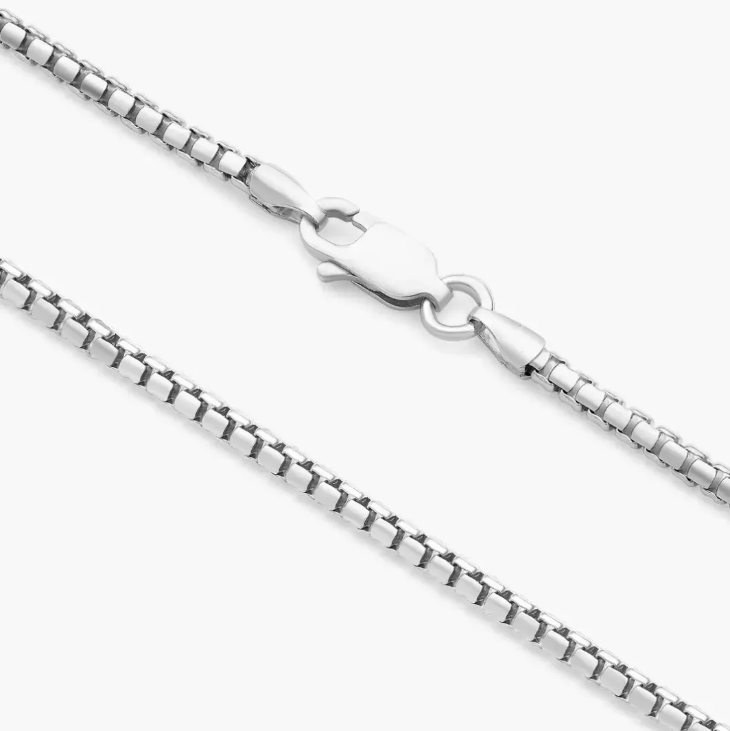 Round Box Chain - 2mm