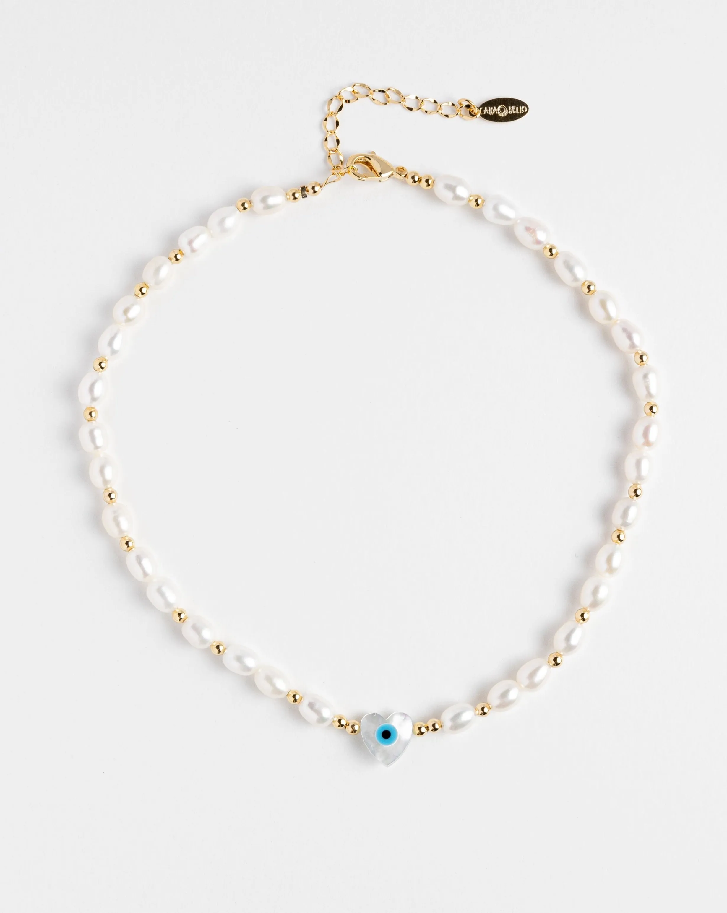 Simple Pearl Nacre Heart