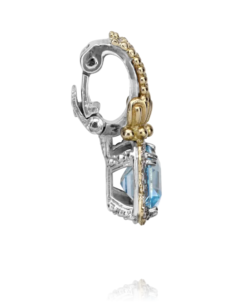 Sky Blue Topaz Pendant