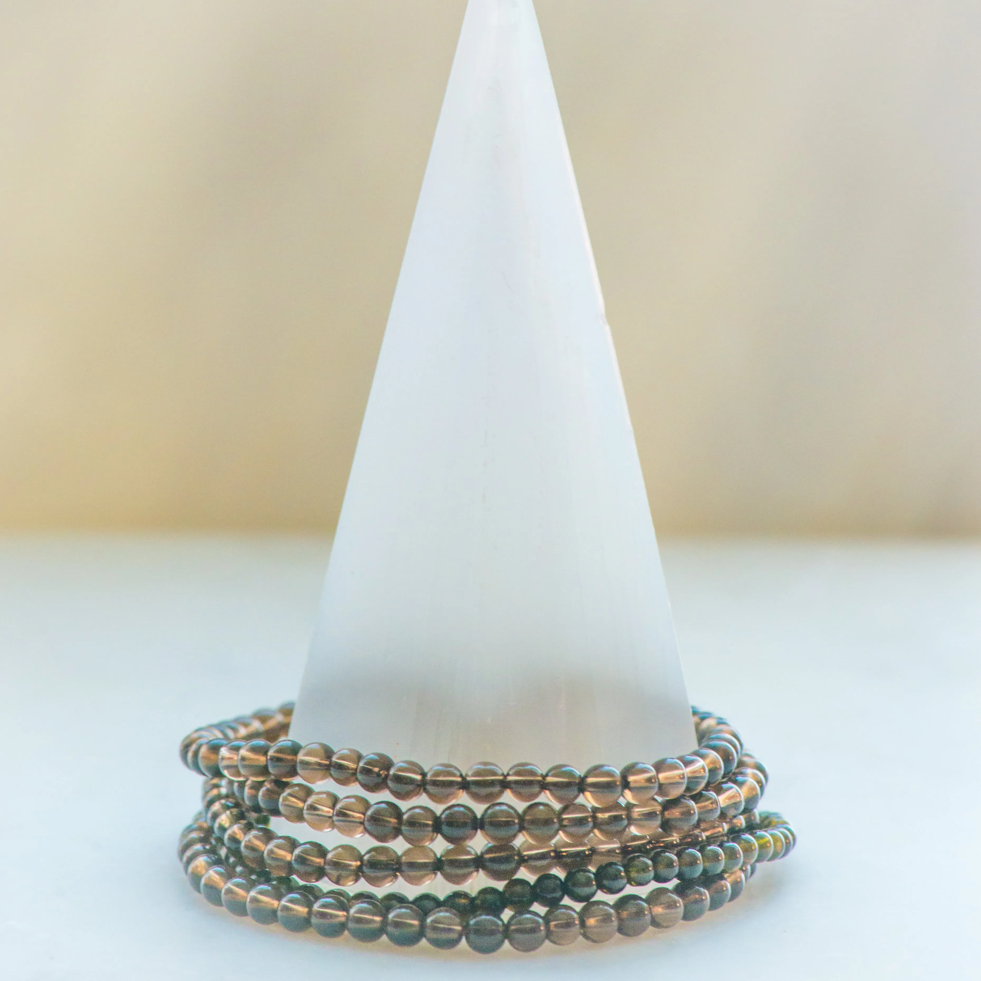 Smoky Quartz Dainty Bracelet