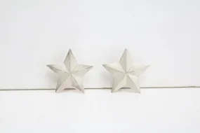 Sterling Silver Star Earrings