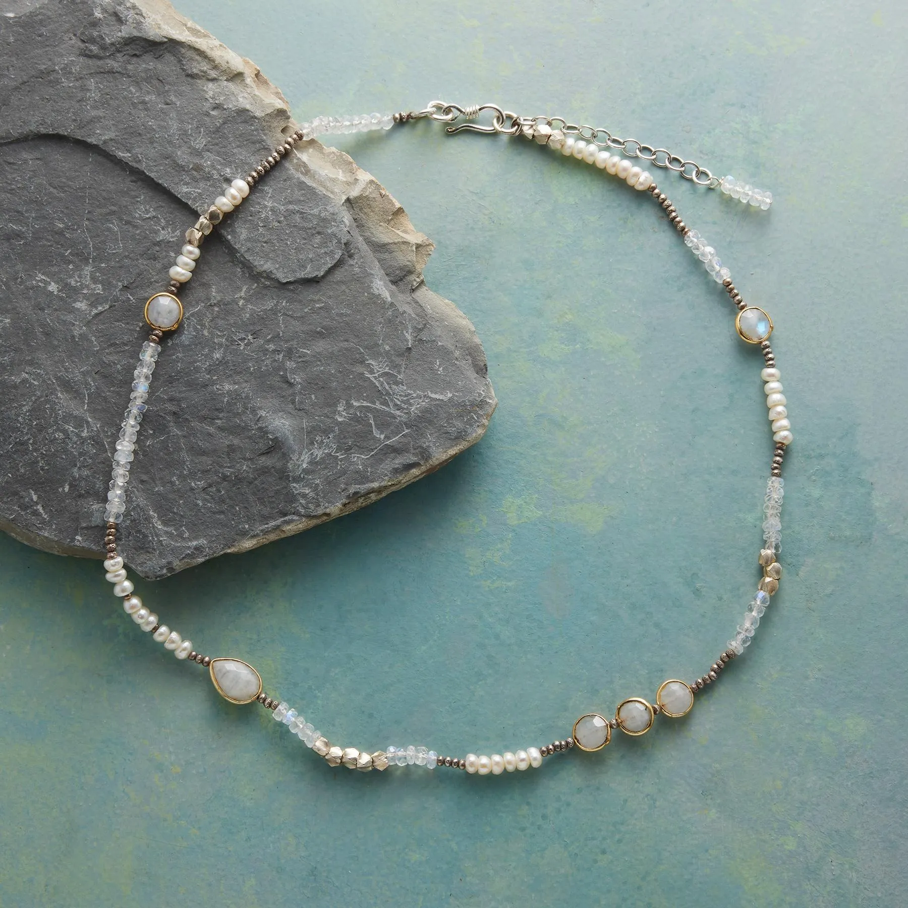 Sun Kissed Moonstone Necklace