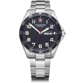 Swiss Army Fieldforce Blue Dial Stainless Steel Men's Watch 241851