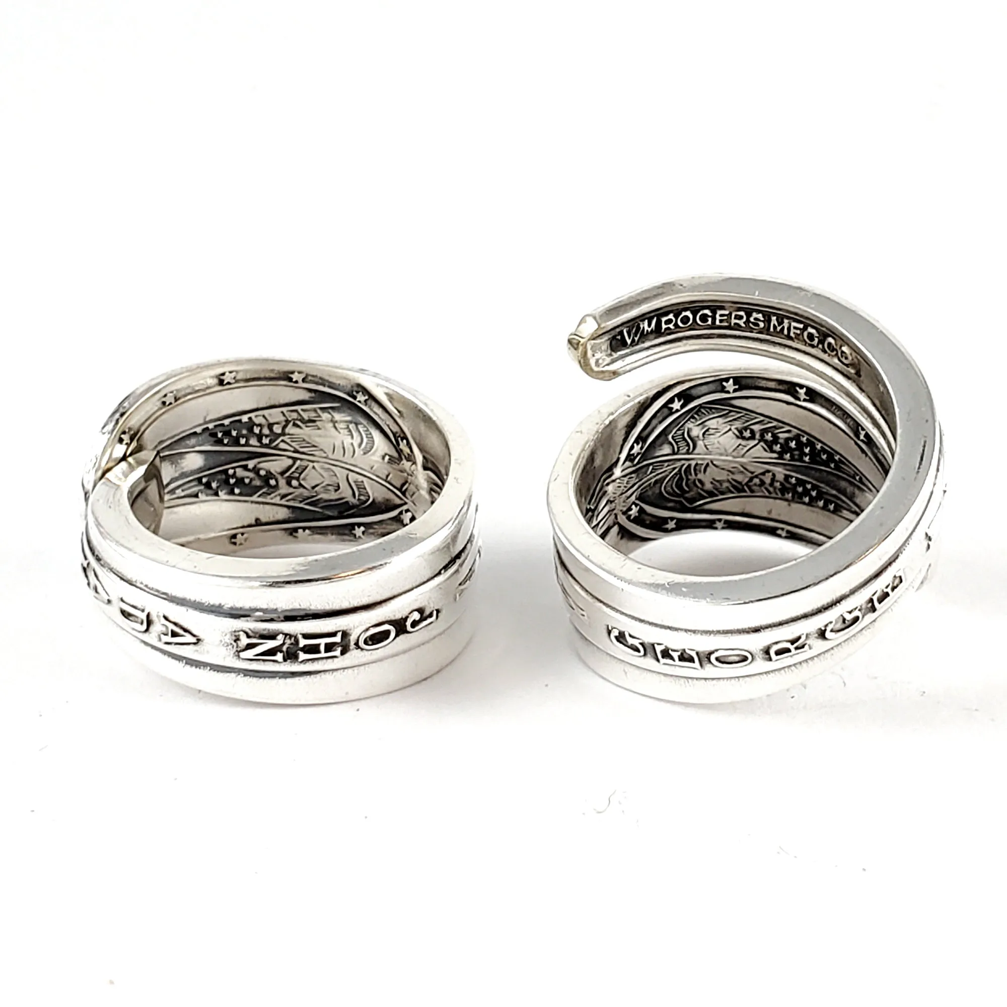 Thomas Jefferson Presidential Spoon Ring - Made to Order