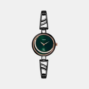 Women Green Analog Stainless Steel Watch TWEL15203